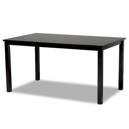 Salem Modern and Contemporary Wood 7-Piece Dining Set