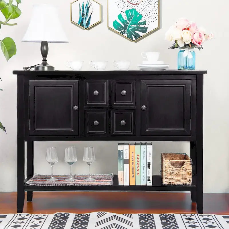 GZMR Cambridge Series Buffet Sideboard Console Table Retro Design