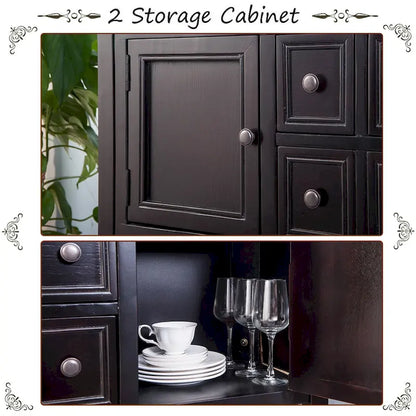 GZMR Cambridge Series Buffet Sideboard Console Table Retro Design