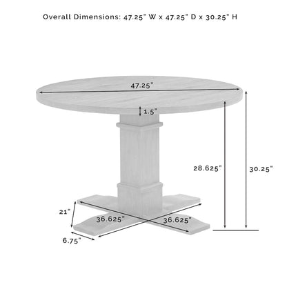 Crosley Joanna 5Pc Round Dining Set