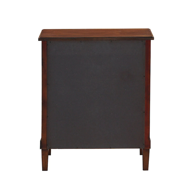 Canfield Brown 3-drawer Nightstand by Greyson Living