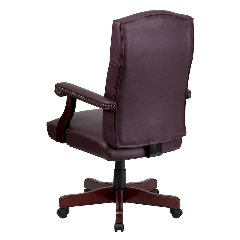Executive Swivel Office Chair with Arms
