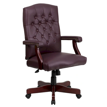 Executive Swivel Office Chair with Arms