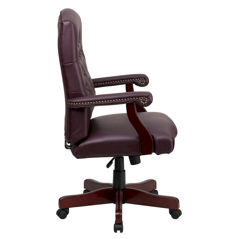 Executive Swivel Office Chair with Arms