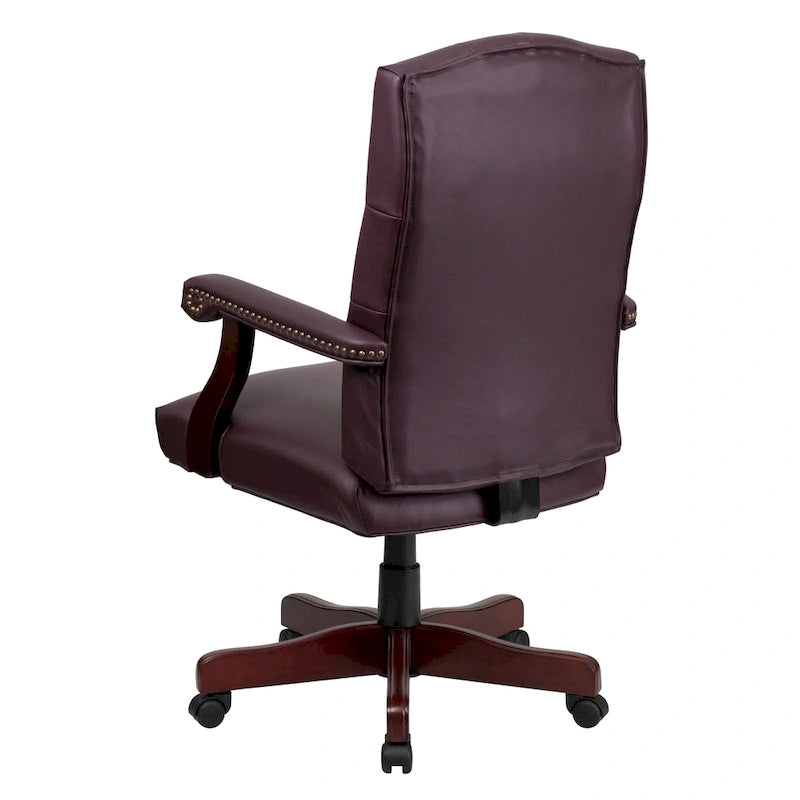 Executive Swivel Office Chair with Arms