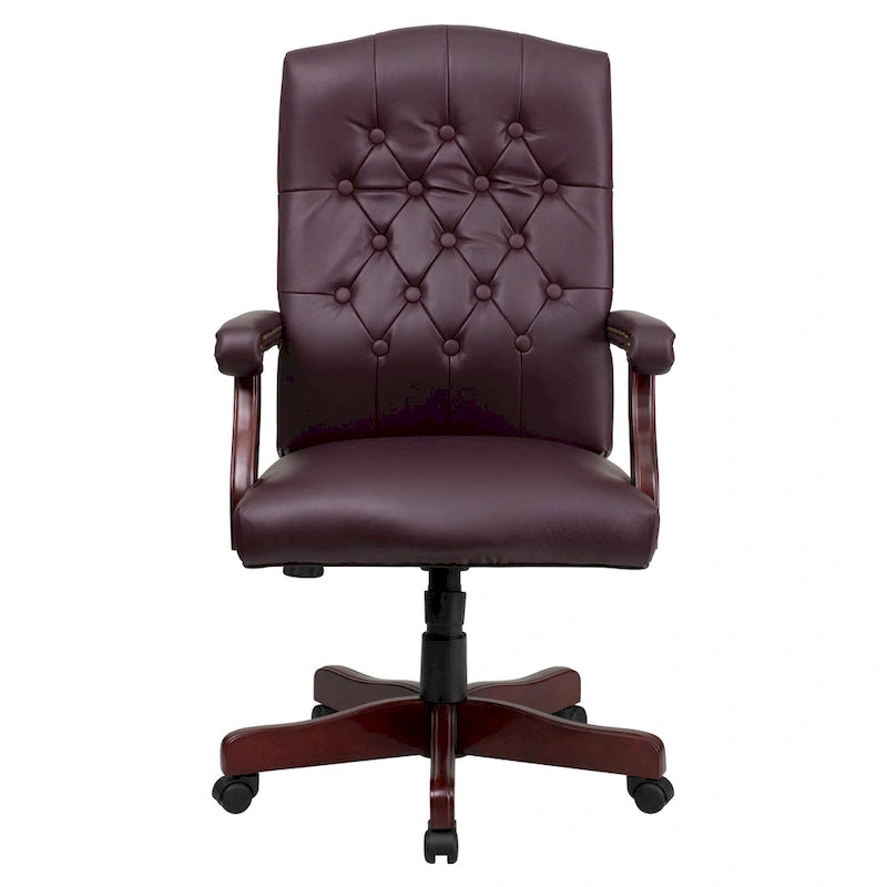Executive Swivel Office Chair with Arms