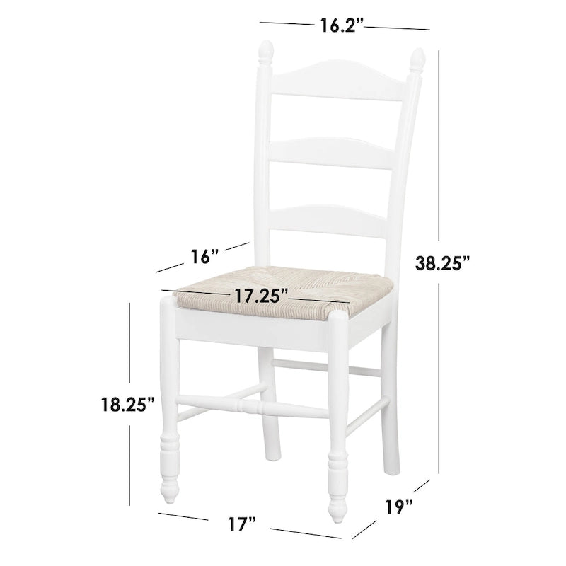 Simple Living 3-Piece Jessie Ladder back Dining Set