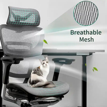 OdinLake High Back Office Chair Home Desk Chair Computer Chair Whitout Footrest