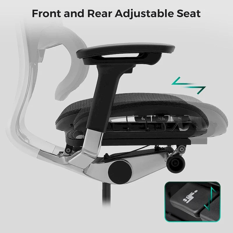 OdinLake High Back Office Chair Home Desk Chair Computer Chair Whitout Footrest