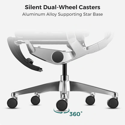 OdinLake High Back Office Chair Home Desk Chair Computer Chair Whitout Footrest