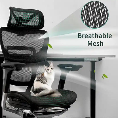 OdinLake High Back Office Chair Home Desk Chair Computer Chair Whitout Footrest