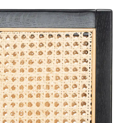 SAFAVIEH Couture Lupita Rattan Dining Chair - 21.9 W x 24.8 L x 33.9 H - 22Wx25Dx34H