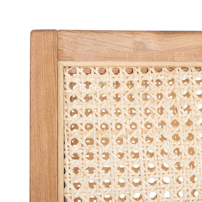 SAFAVIEH Couture Lupita Rattan Dining Chair - 21.9 W x 24.8 L x 33.9 H - 22Wx25Dx34H