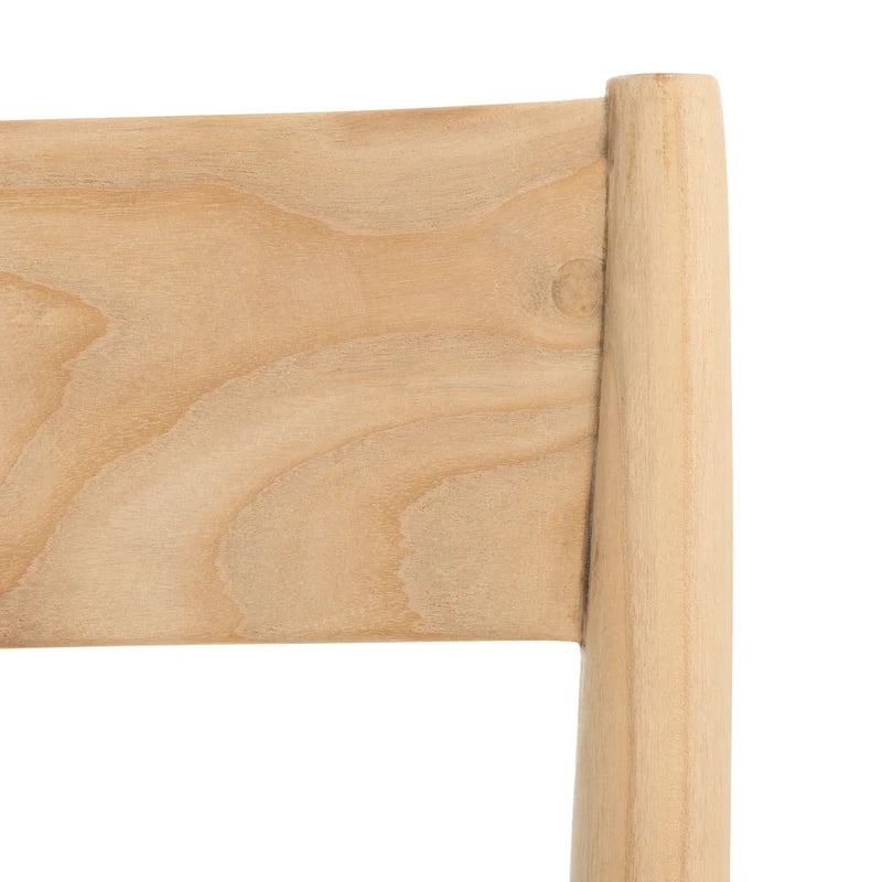 SAFAVIEH Myrle Leather Dining Room Chair (Set of 2) - 18.5 W x 20 L x 31.5 H - 19Wx20Dx32H