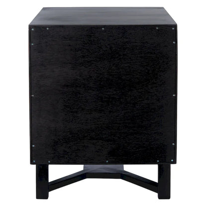 SAFAVIEH Dayana 2-Drawer Rattan Accent Table Nightstand