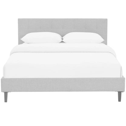 Porch & Den Lucille Upholstered Queen Platform Bed