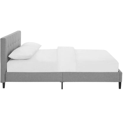 Porch & Den Lucille Upholstered Queen Platform Bed