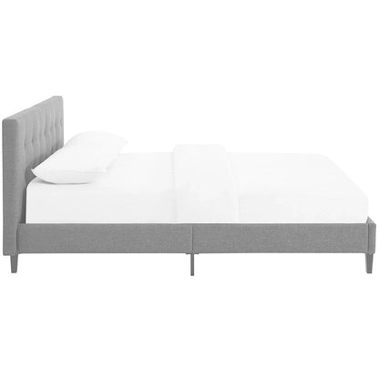 Porch & Den Lucille Upholstered Queen Platform Bed