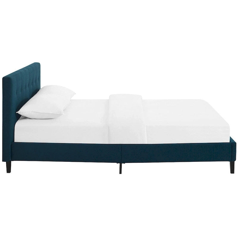 Porch & Den Lucille Upholstered Queen Platform Bed