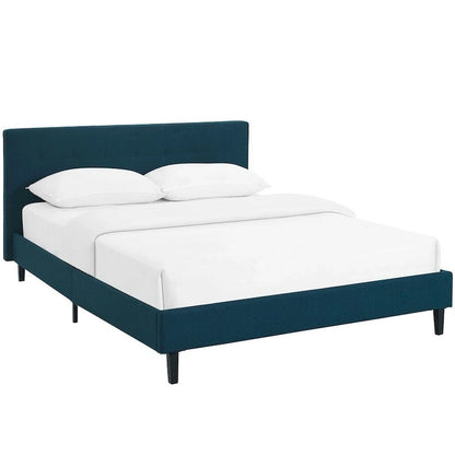 Porch & Den Lucille Upholstered Queen Platform Bed