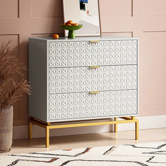 Volkard 31 Mid-century Storage Cabinet with a Metal Base by HULALA HOME