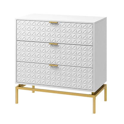 Volkard 31 Mid-century Storage Cabinet with a Metal Base by HULALA HOME