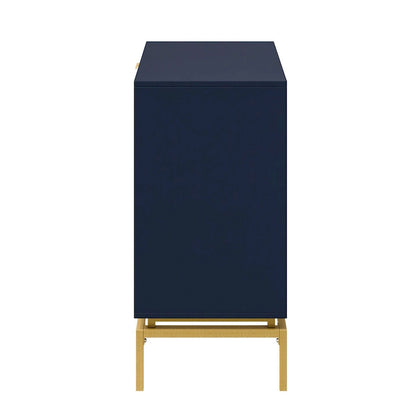 Volkard 31 Mid-century Storage Cabinet with a Metal Base by HULALA HOME