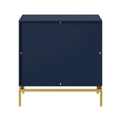 Volkard 31 Mid-century Storage Cabinet with a Metal Base by HULALA HOME