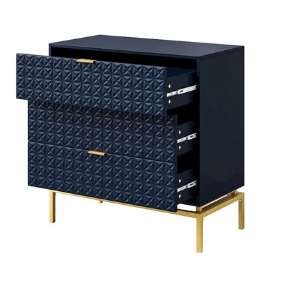 Volkard 31 Mid-century Storage Cabinet with a Metal Base by HULALA HOME