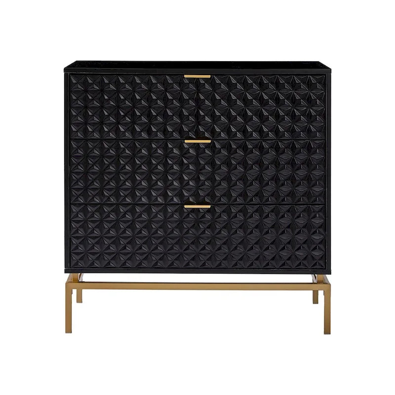 Volkard 31 Mid-century Storage Cabinet with a Metal Base by HULALA HOME