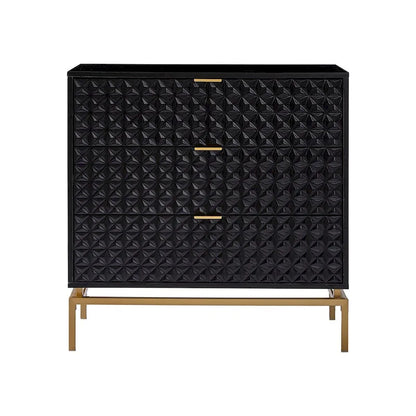 Volkard 31 Mid-century Storage Cabinet with a Metal Base by HULALA HOME