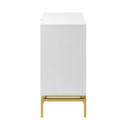 Volkard 31 Mid-century Storage Cabinet with a Metal Base by HULALA HOME