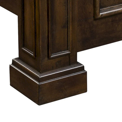 Big Valley Brownstone Distressed Queen Panel Bed