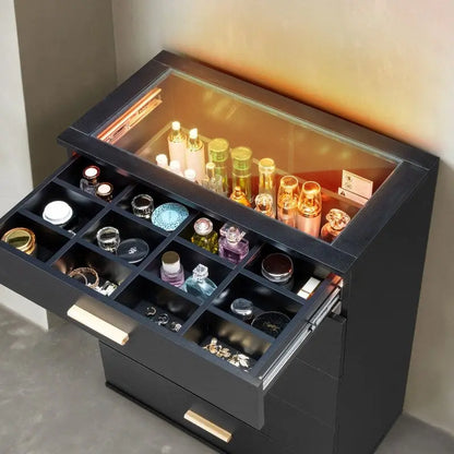 Five Drawers With LED