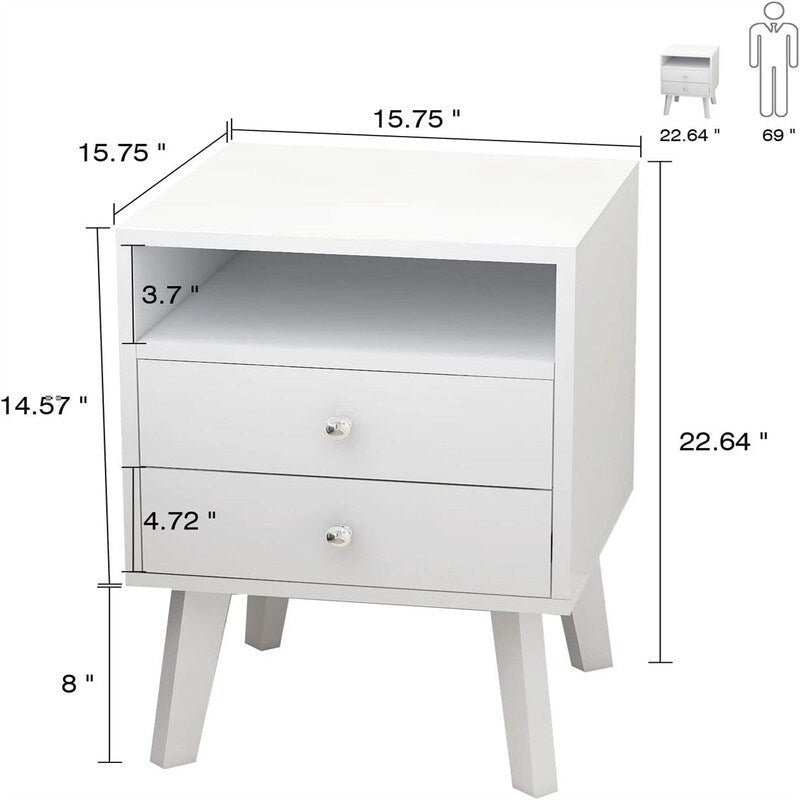 Nightstand with Drawers
