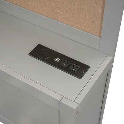 Twin Size Wooden Daybed with 3 Drawers and USB Ports