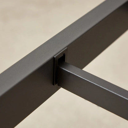 Mieres Full Size Bed Frame, Platform Bed with Storage Headboard and Charging Station, Non-Slip Without Noise