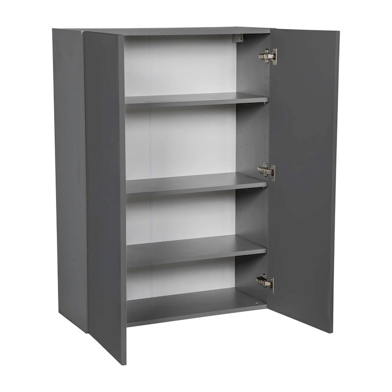 33 x 42 Wall Cabinet-Double Door-Grey - 33 x 42 x 12