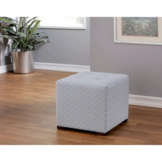 Merton Transtional Square Button Tufted Ottoman