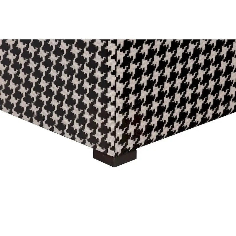 Merton Transtional Square Button Tufted Ottoman