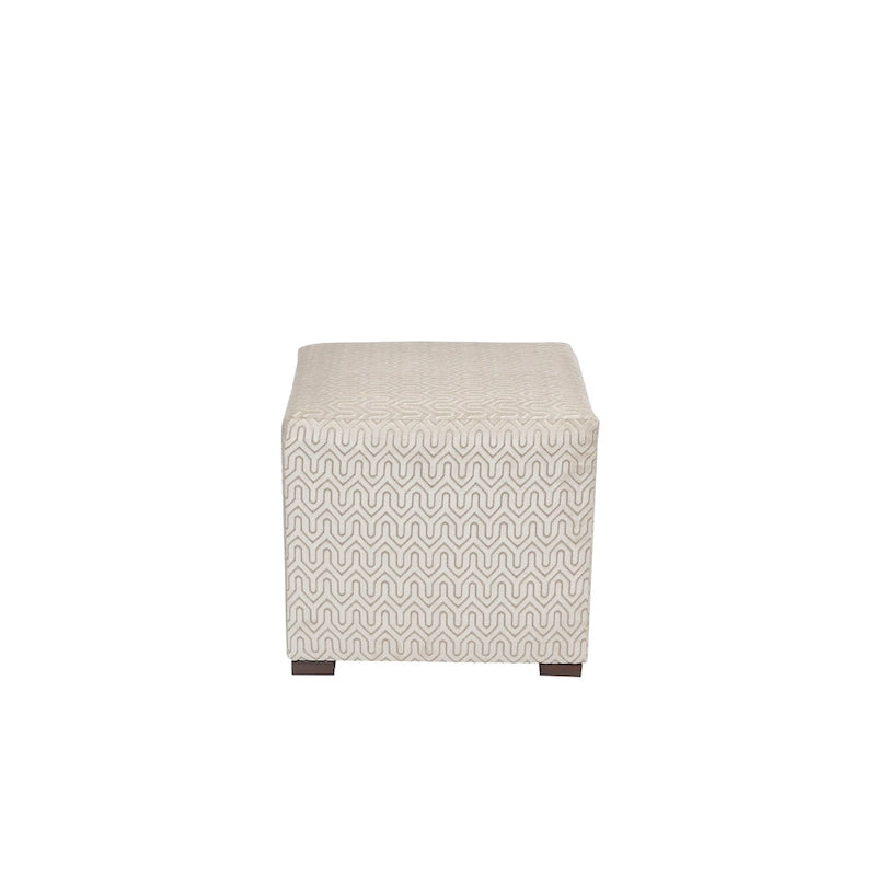 Merton Transtional Square Button Tufted Ottoman