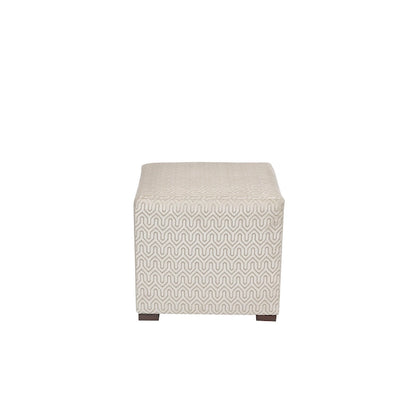 Merton Transtional Square Button Tufted Ottoman
