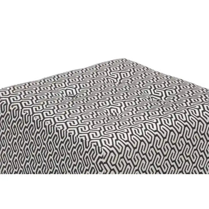 Merton Transtional Square Button Tufted Ottoman