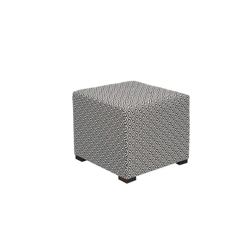Merton Transtional Square Button Tufted Ottoman