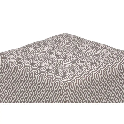 Merton Transtional Square Button Tufted Ottoman