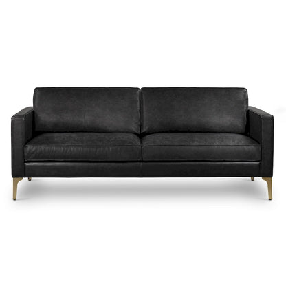 Poly & Bark Mateo 82.5 Sofa - Full Grain Genuine Italian Leather