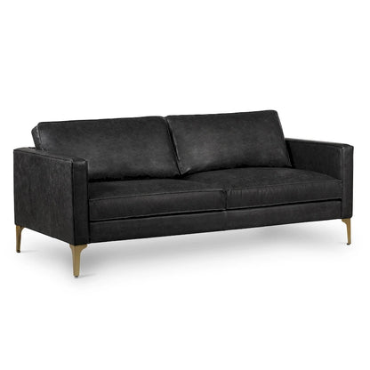 Poly & Bark Mateo 82.5 Sofa - Full Grain Genuine Italian Leather