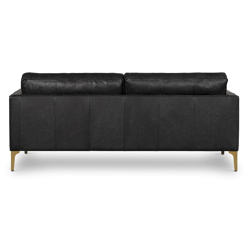 Poly & Bark Mateo 82.5 Sofa - Full Grain Genuine Italian Leather