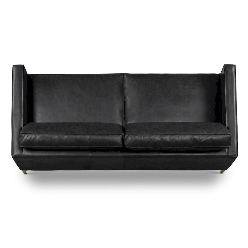 Poly & Bark Mateo 82.5 Sofa - Full Grain Genuine Italian Leather