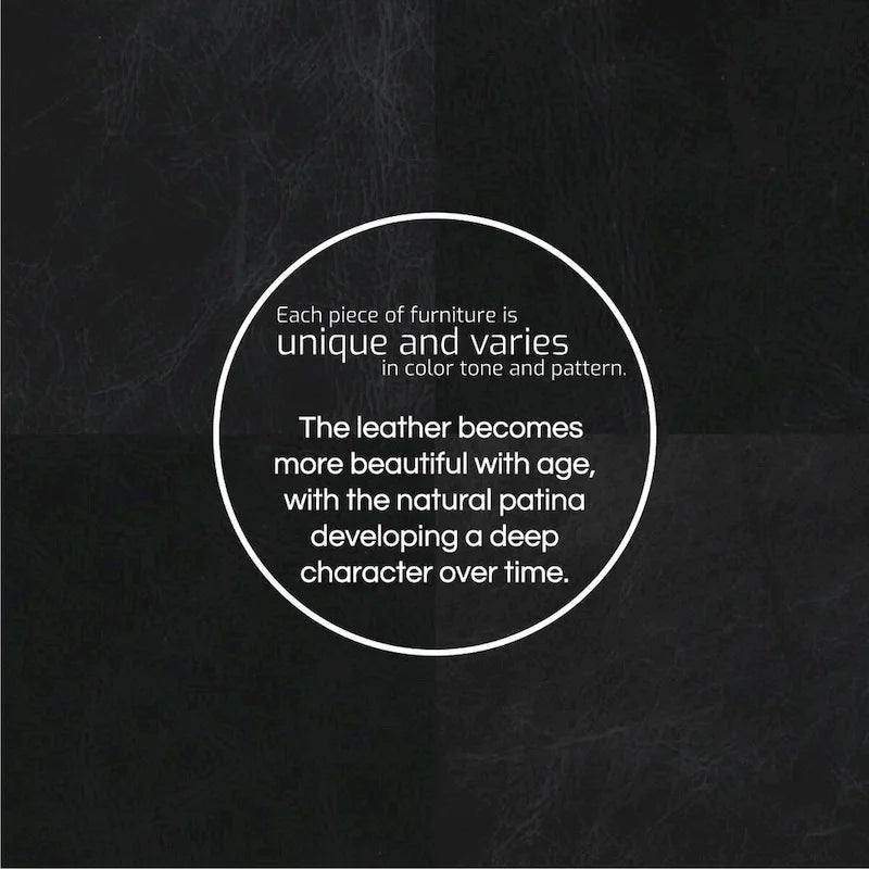 Poly & Bark Mateo 82.5 Sofa - Full Grain Genuine Italian Leather